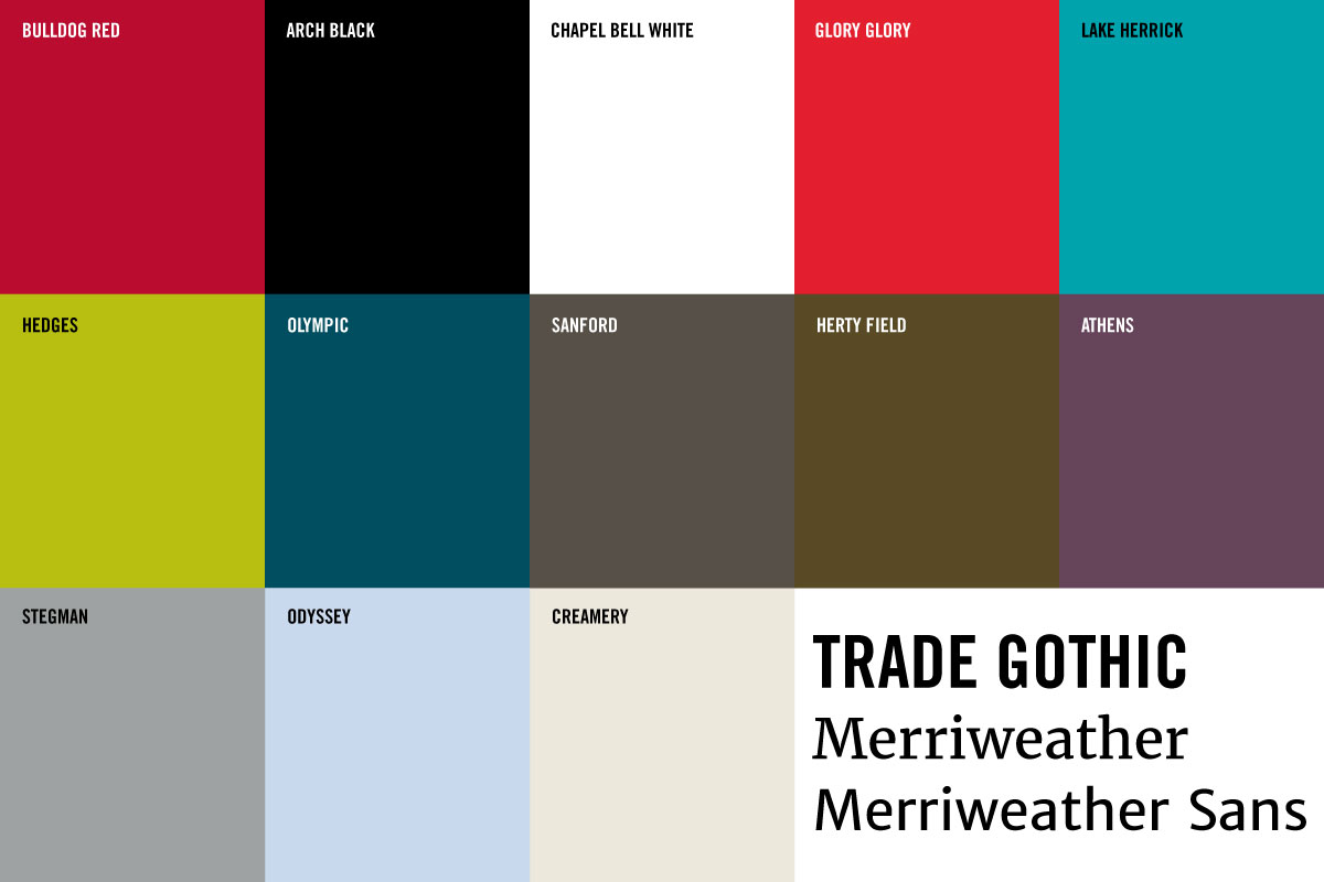 UGA Brand Colors